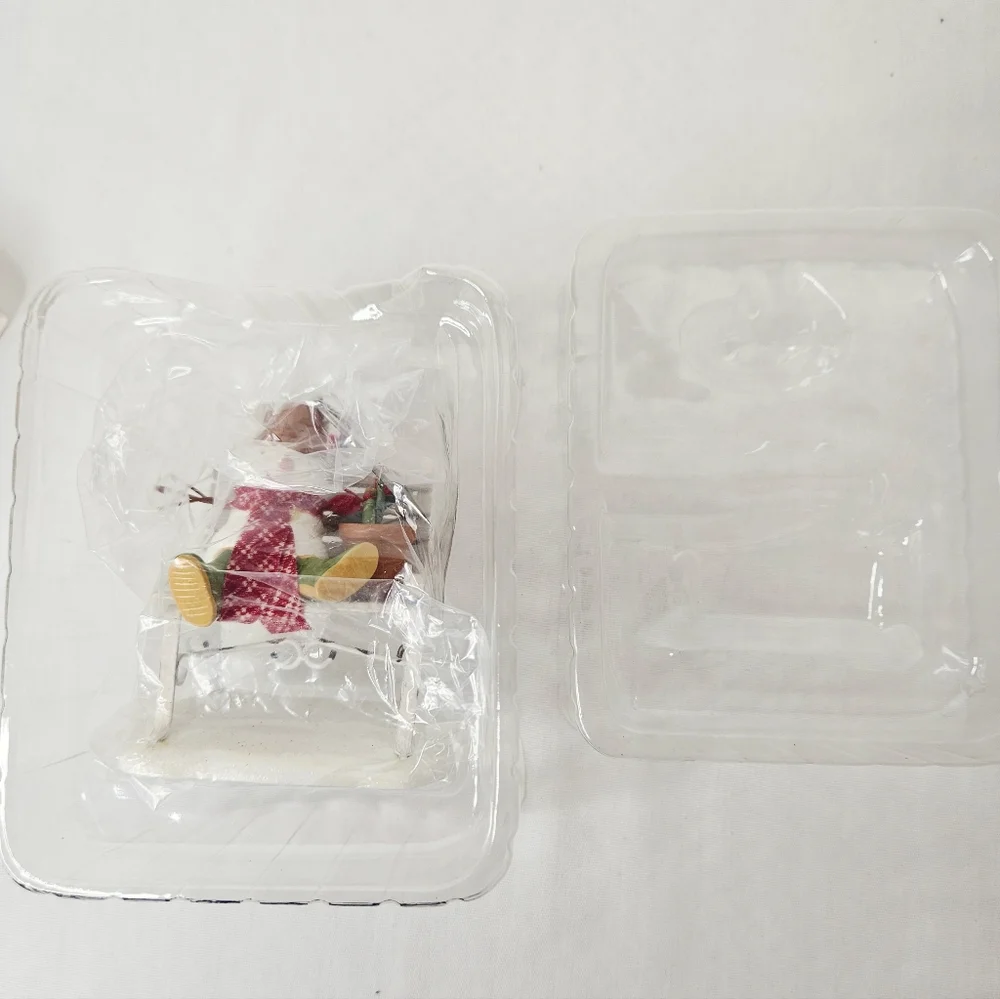 Hallmark Keepsake Garden Bench Buddies Ornament 2007 Snowmen Winter Garden